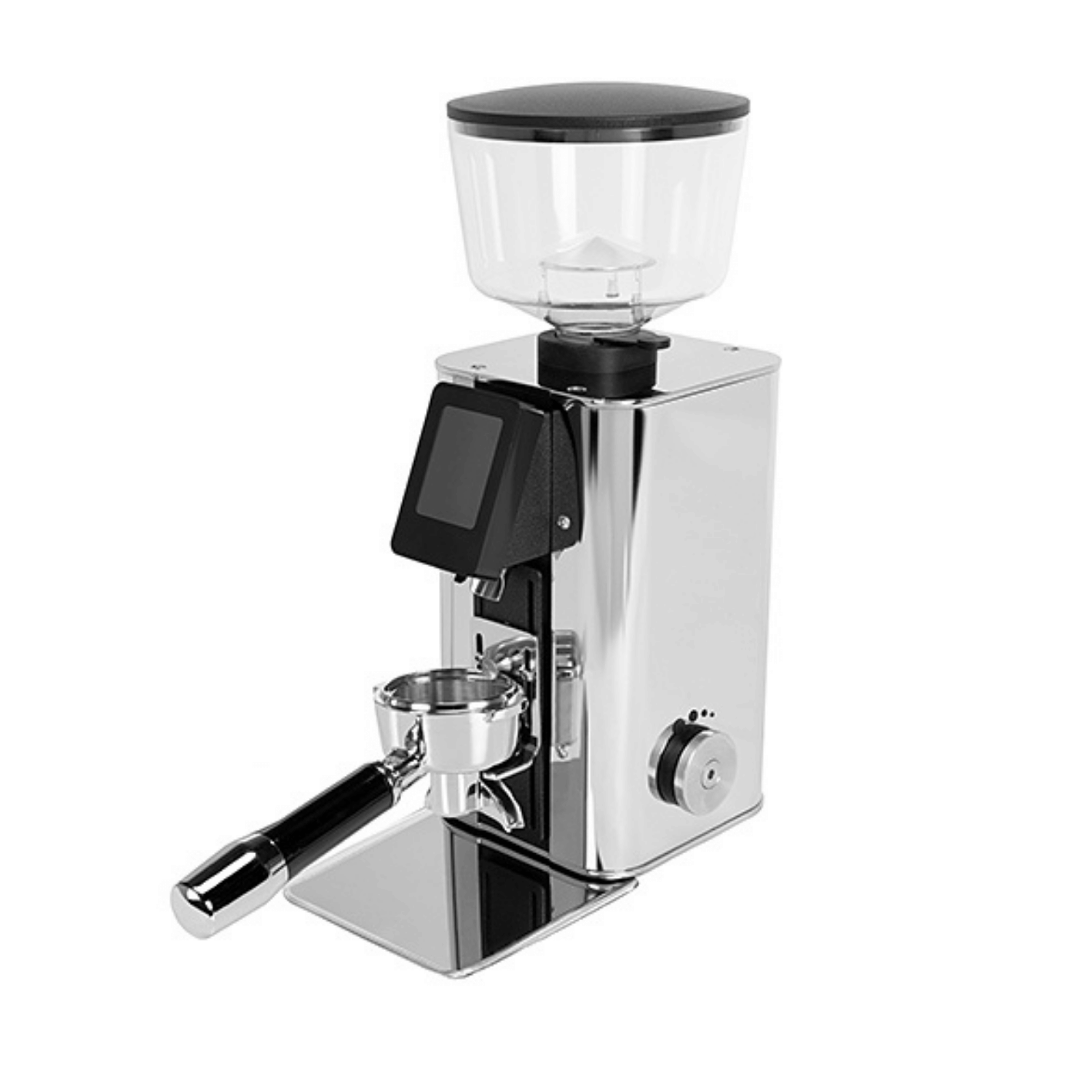 ECM Exacto Mühle Edelstahl, seitlich